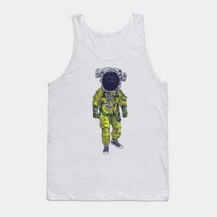 Astronaut on Sneakers Tank Top